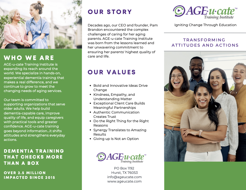 Ageucate Brochure